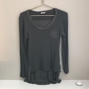 Nina Kendosa Chiffon Back Sweater